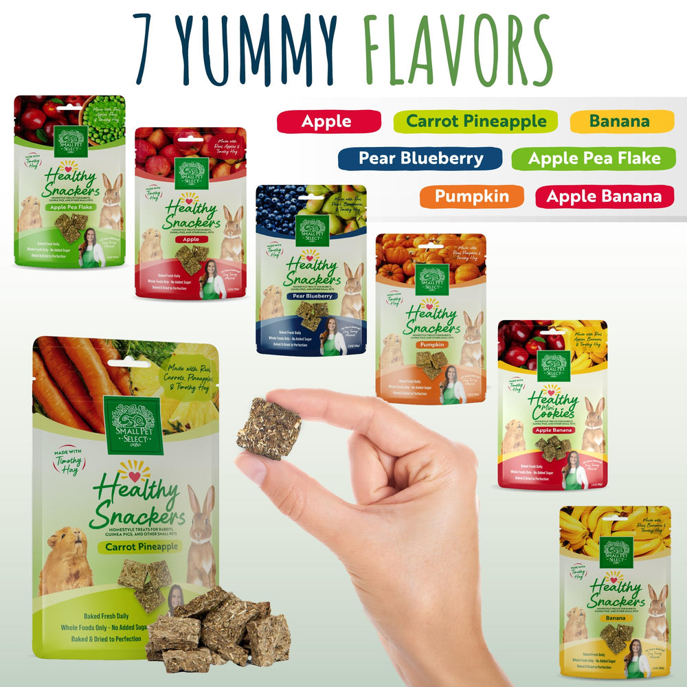 Récompense d entraînement Small Pet Select Snackers, portions adaptées et satisfaisantes.