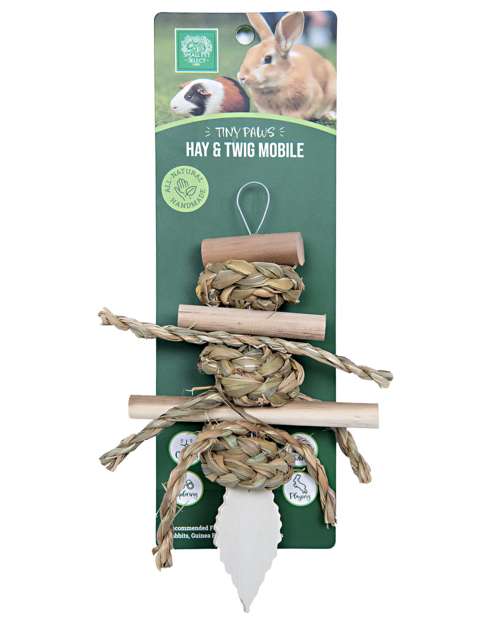 Small Pet Select Tiny Paws ensemble-seagrass offre variété enrichissante pour chaque animal.