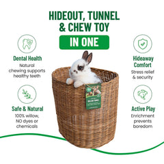 Small Pet Select Tiny Paws Tunnel Saule Jumbo, aire de jeu et exploration sécurisée.