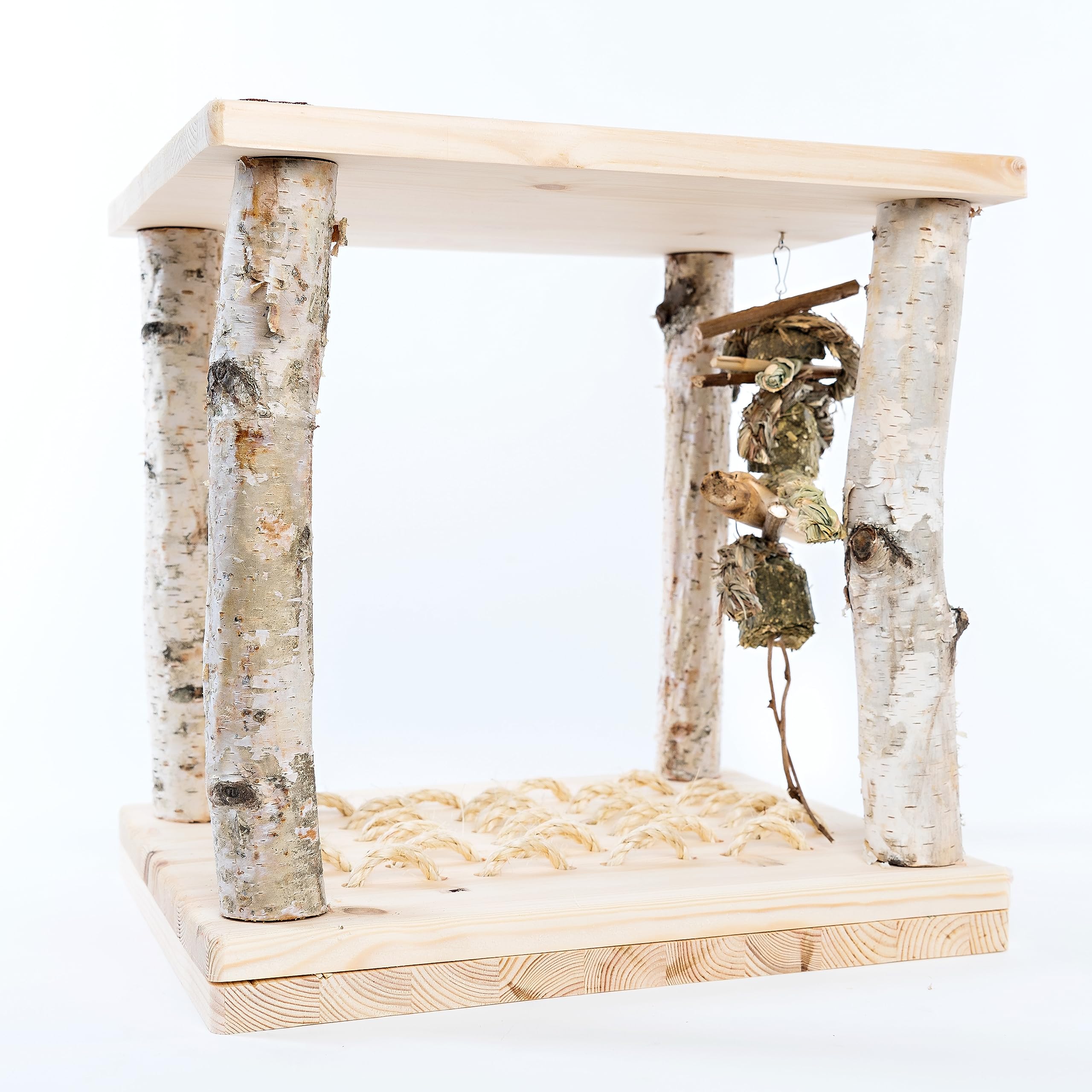 Table Wonderland Small Pet Select mobile avec yeux, offre des jeux interactifs et stimulation.