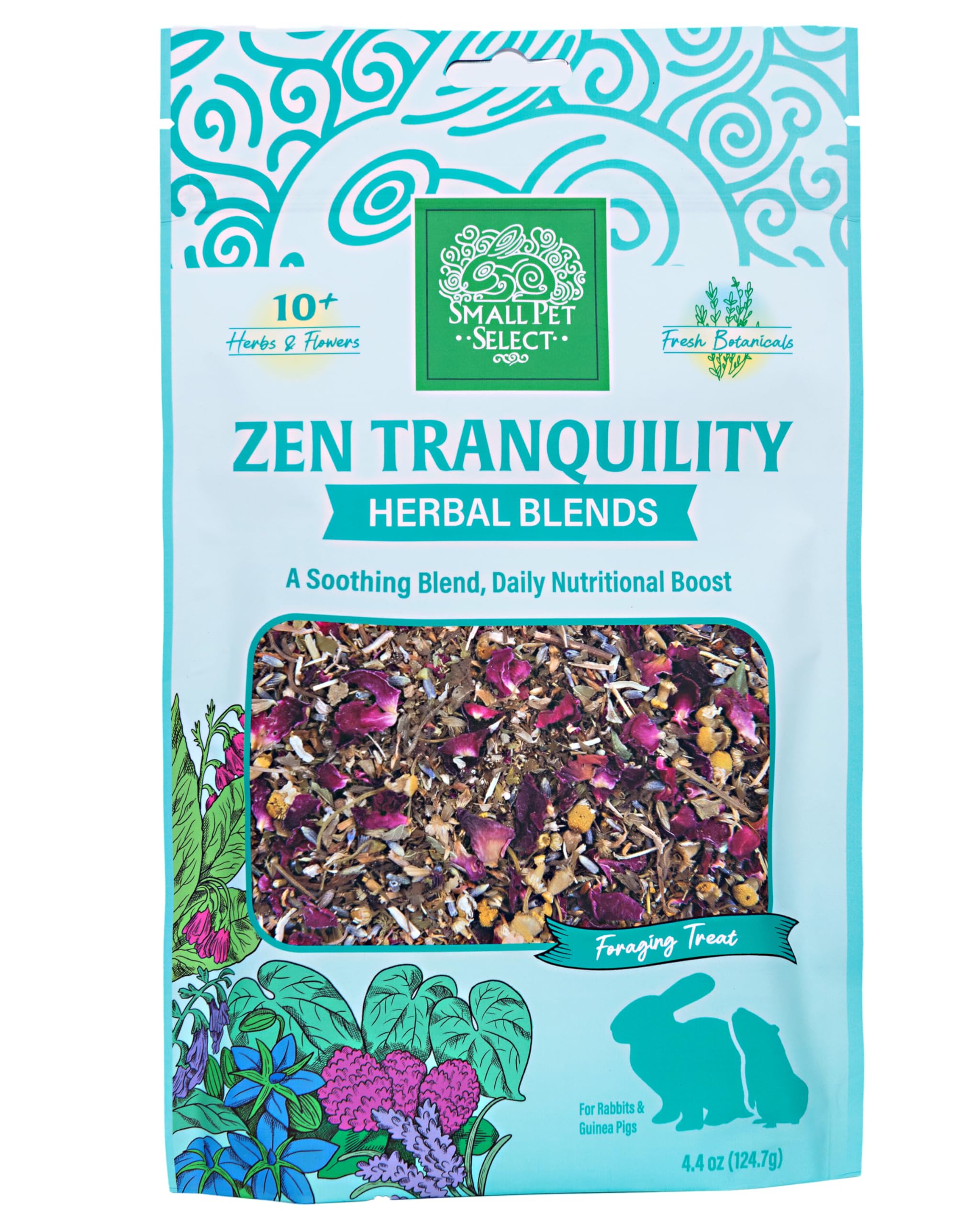 Small Pet Select Zen Tranquility: ingrédients naturels et herbes pour le bien-être