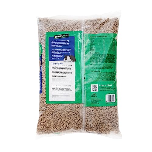 Small World Nourriture Lapin : pellets uniformes favorisant une alimentation homogène.