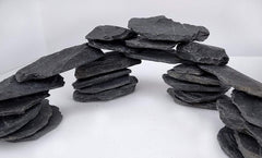 Small World Slate & Stone – pierres miniatures pour dioramas et jardins miniatures, bel aspect réaliste.