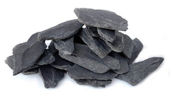 Small World Slate & Stone – pierres pour aquarium, gris profond idéales pour aquascaping.