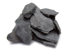 Small World Slate - pierres grises 1-3 po ensemble, aspect naturel pour aquariums