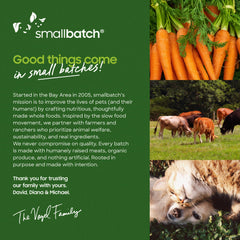 smallbatch chien heureux: récompense savoureuse lors de l'entraînement