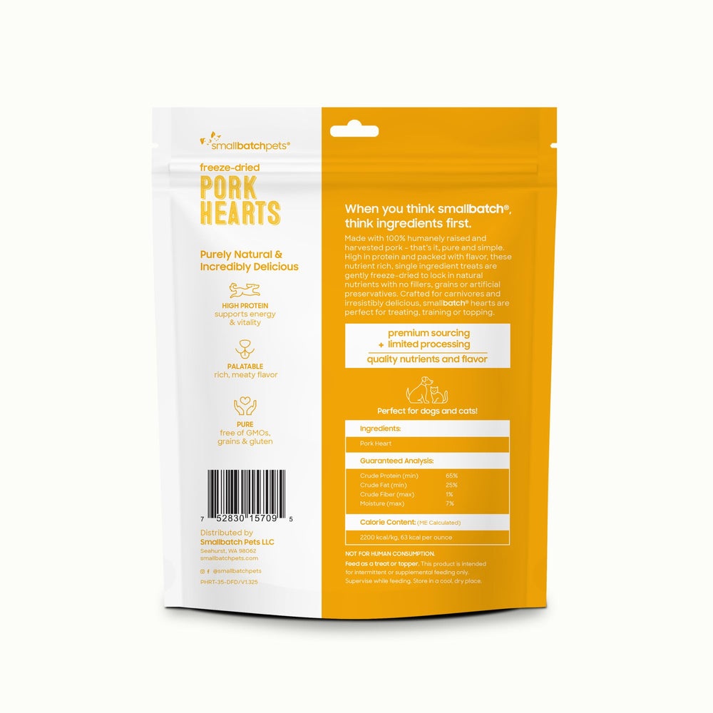 Friandises pour chiens et chats Smallbatch, récompense gourmande et pratique.