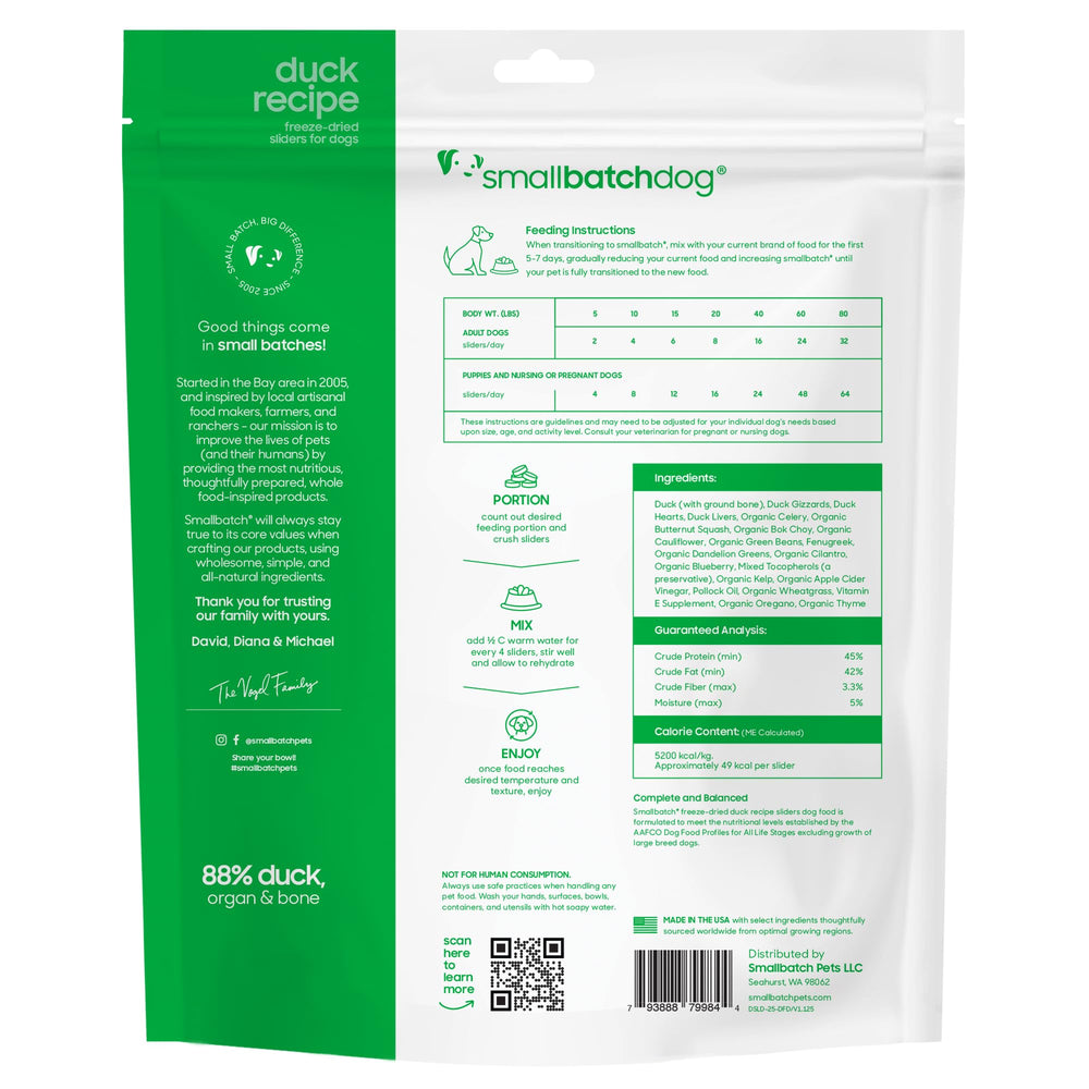 Topper friandise équilibrée Smallbatch Pets – complément ou friandiseNutritive.