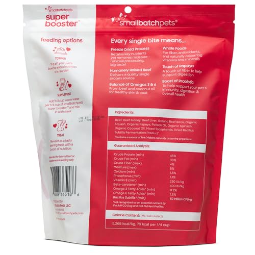 Smallbatch probiotiques-digestion-intestin: Bacillus Subtilis et huile de pollock pour un microbiote sain.
