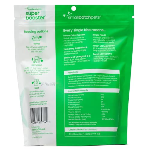 Topper probiotiques smallbatch pour enrichir les repas et soutenir la digestion.