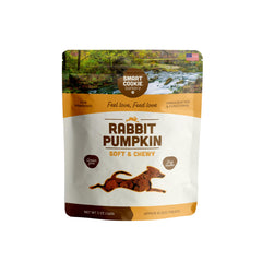 Smart Cookie bouchées lapin et citrouille, texture tendre pour chiens sensibles