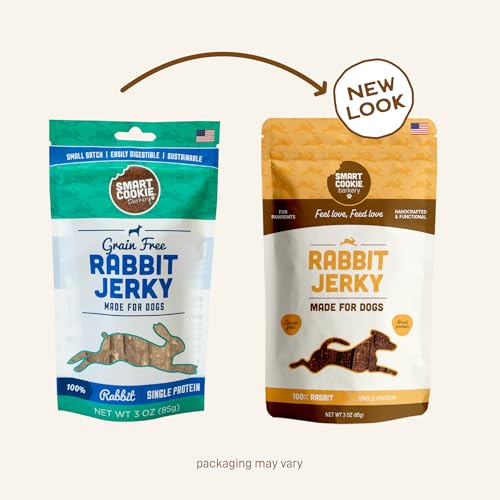Smart Cookie En-cas Digestible Lapin, adapté aux chiens sensibles.