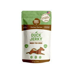 Smart Cookie jerky de canard en tranche, récompense hypoallergénique pour chien.