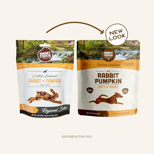 Smart Cookie traitement pour chiens lapin citrouille, format pratique et savoureux.