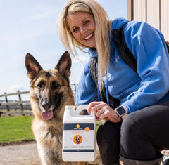Smart Earth huile camelina pour chien – peau saine et pelage éclatant.