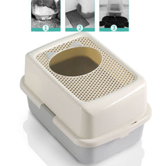 Smart Paws Intérieur lisse facilitant le nettoyage et l'hygiène.