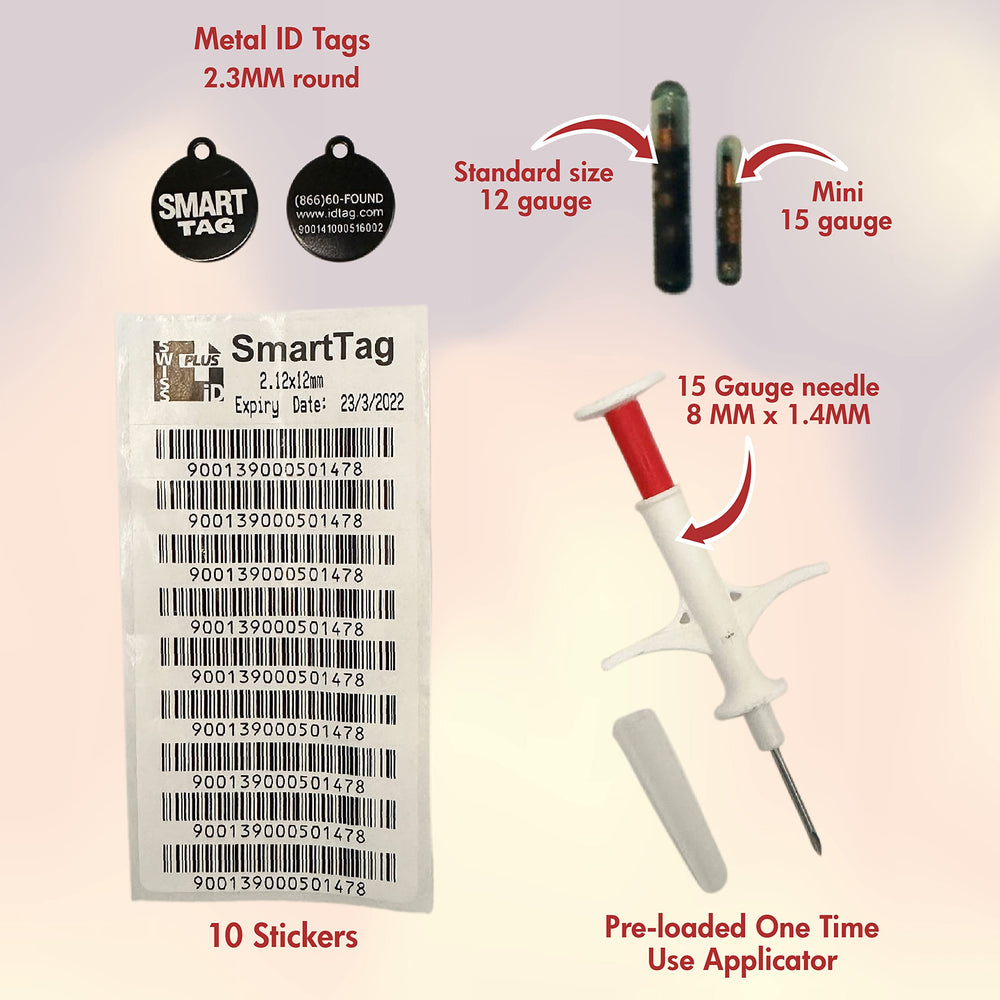 SMART TAG Mini affiches de perte instantanées pour les animaux.