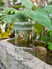 Terrarium Smartang base étanche, pratique pour substrats et nettoyage.