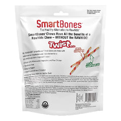 SmartBones batonnet-poulet-legumes, saveur appétissante pour chiens gourmands.