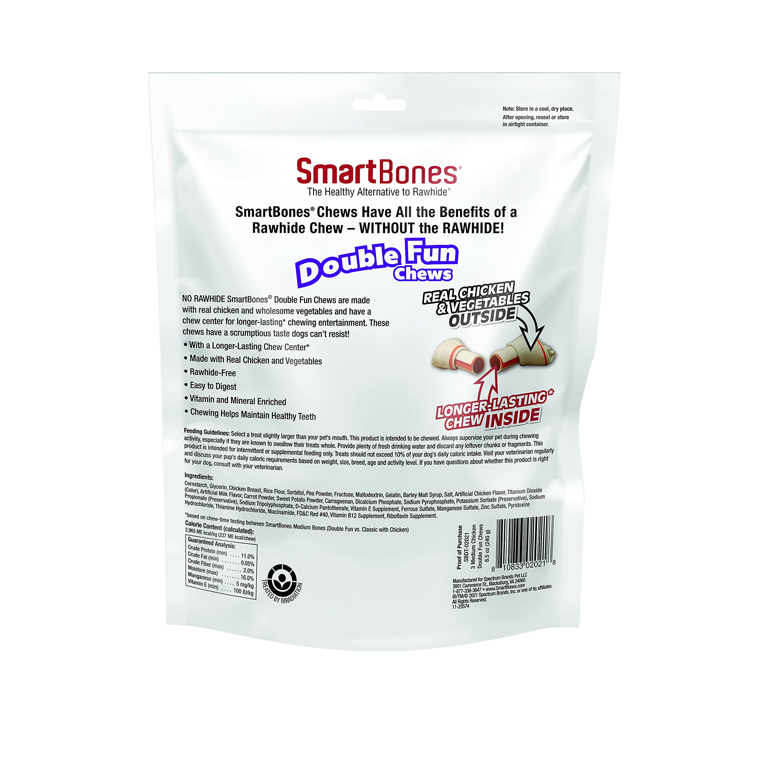 SmartBones DoubleTime os en forme ludique pour un amusement durable.