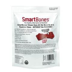 SmartBones sans cuir brut, friandise à mâcher sûre pour chiens.