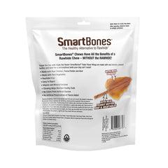 SmartBones ingrédients: poulet réel et légumes pour une saveur naturelle.