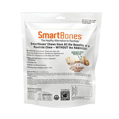 SmartBones ingrédients-viande-legumes : goût riche et protéines naturelles pour chiens.