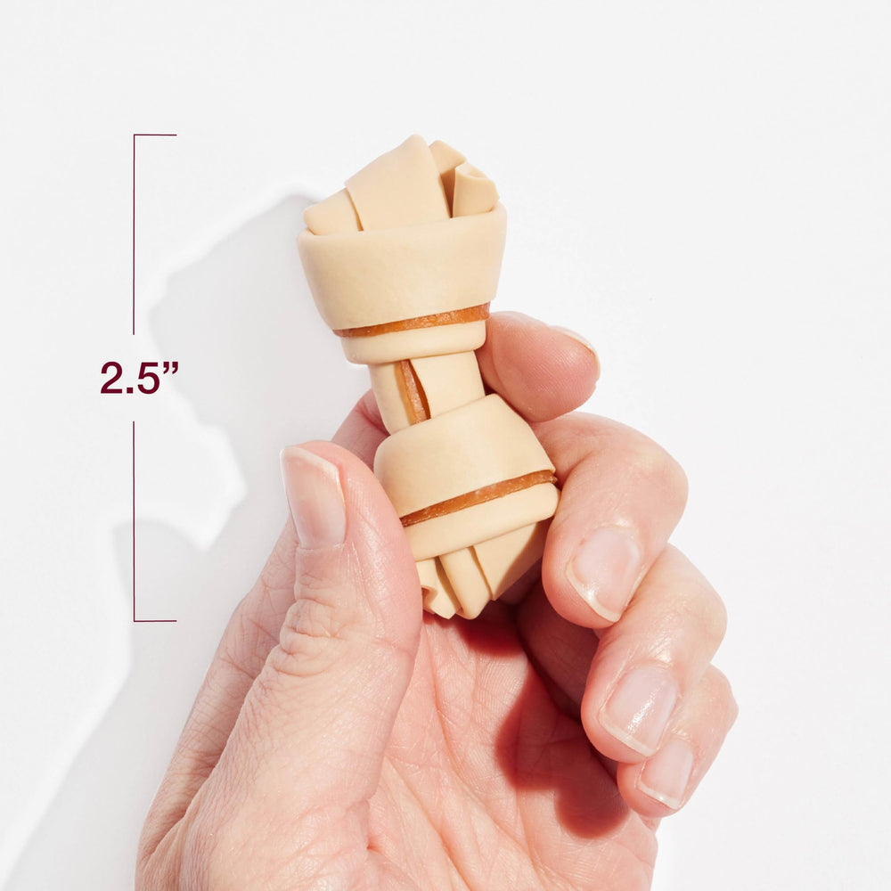 SmartBones Mini Chews avec poulet réel et légumes : goût attractif et nutrition.