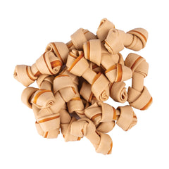 SmartBones Mini Chews sans cuir — association patate douce et poulet.