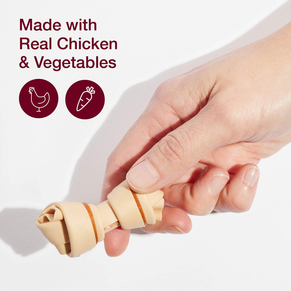 SmartBones Mini sans-cuir : option sans cuir adaptée aux chiens.