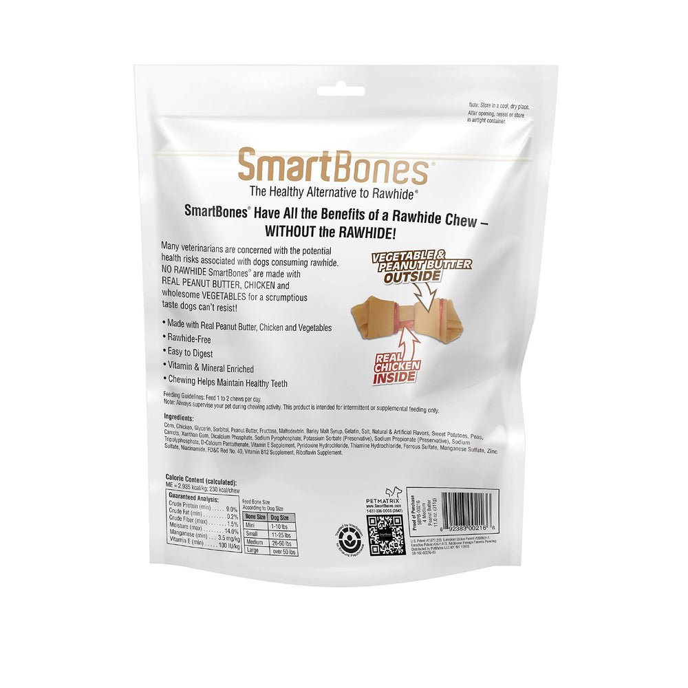 SmartBones os moyen poulet interieur : cœur réel et saveur appétente.