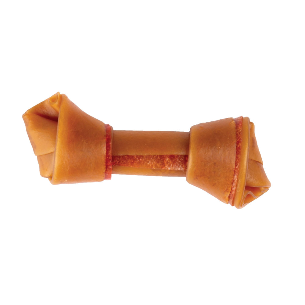 Texture en morceaux des SmartBones sans cuir lors de la mastication