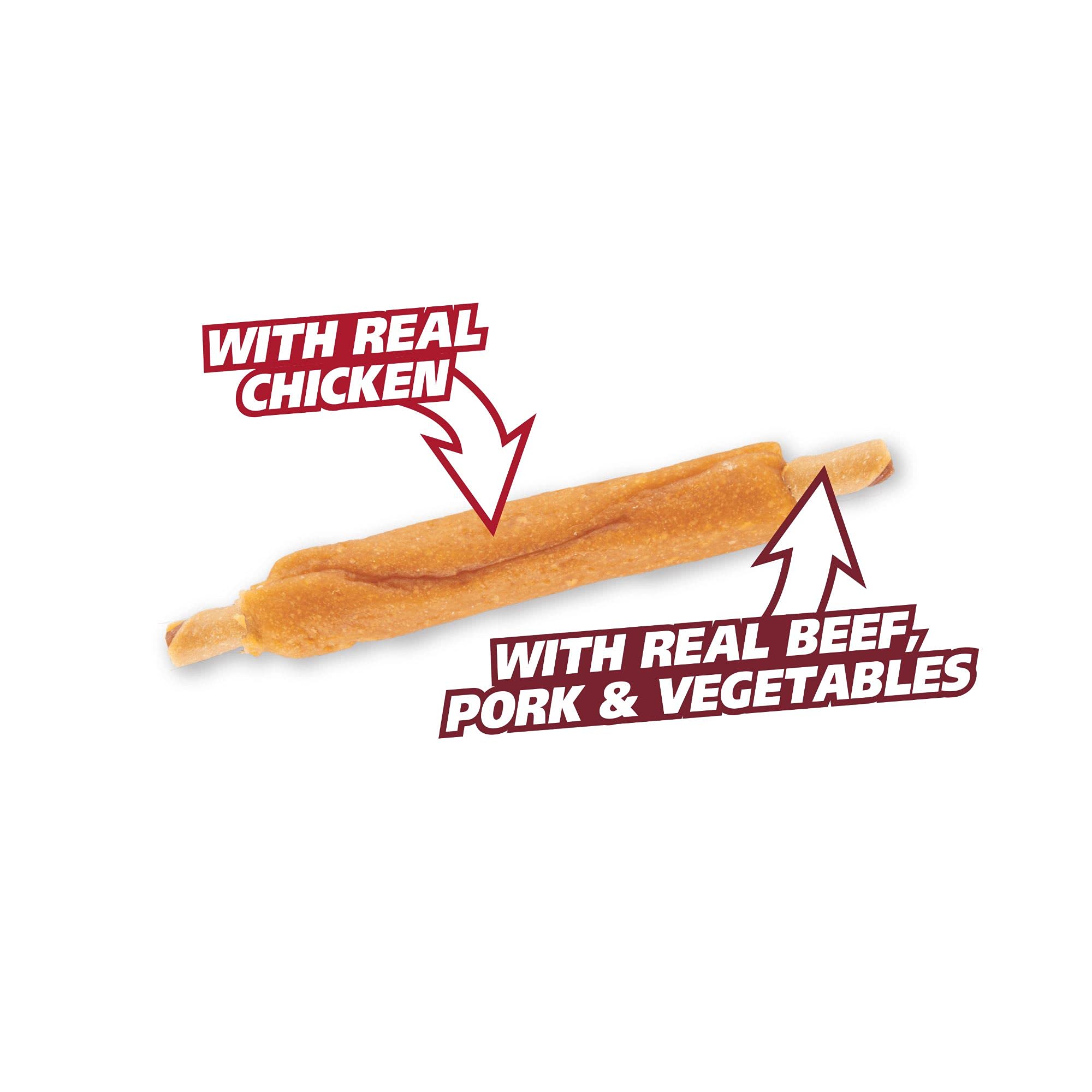 Sans colorants artificiels ni conservateurs, friandise SmartBones de qualité.