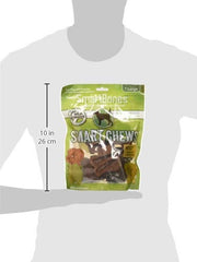 SmartBones Smart Chews formes animales, goût poulet et légumes, digestibles.
