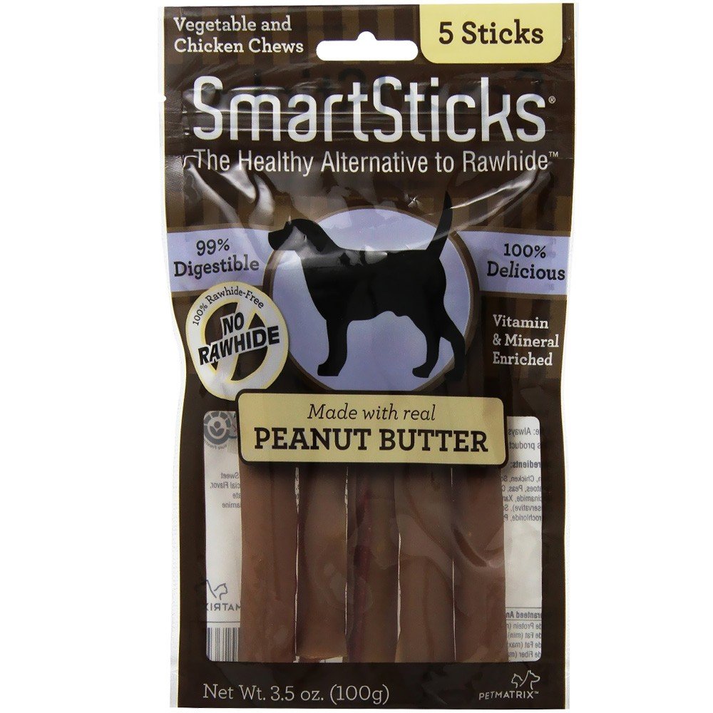 SmartBones SmartSticks: morceaux poulet et légumes, favorise la mastication saine et la digestion