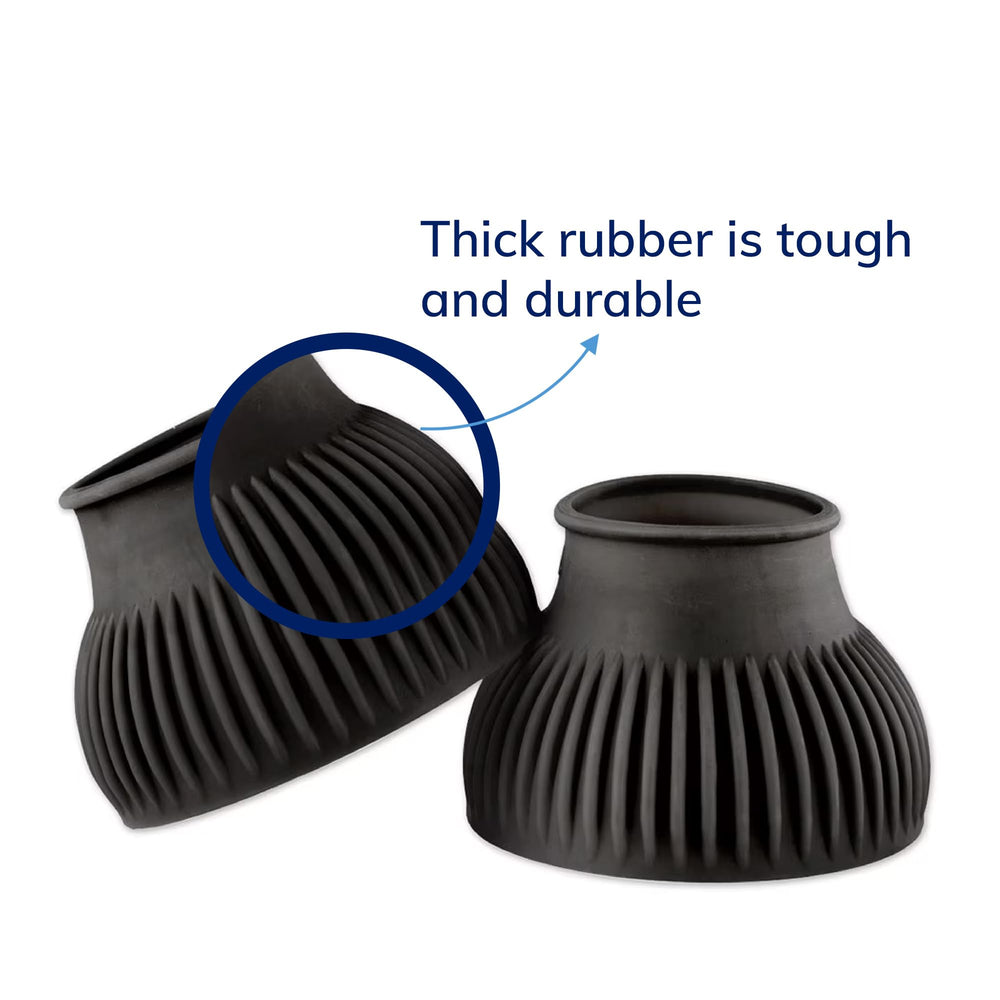 SmartEquine bottes-cloche offrant une protection contre les interférences lors des exercices.