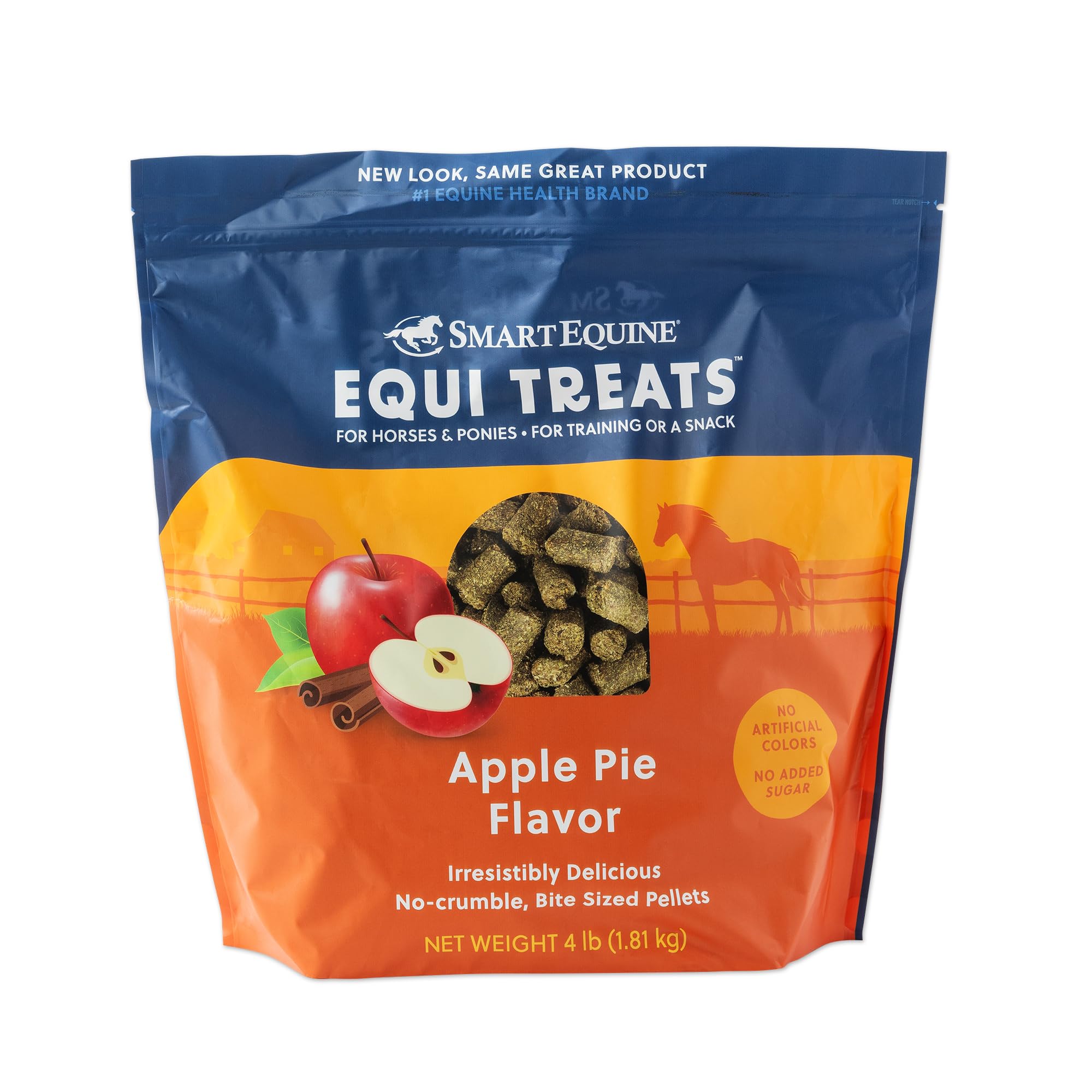 SmartEquine Equi Treats, biscuit base foin timothy, snack sain pour le cheval.