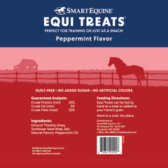 SmartEquine Equi Treats biscuits menthe, portions faciles à mâcher pour entraînement