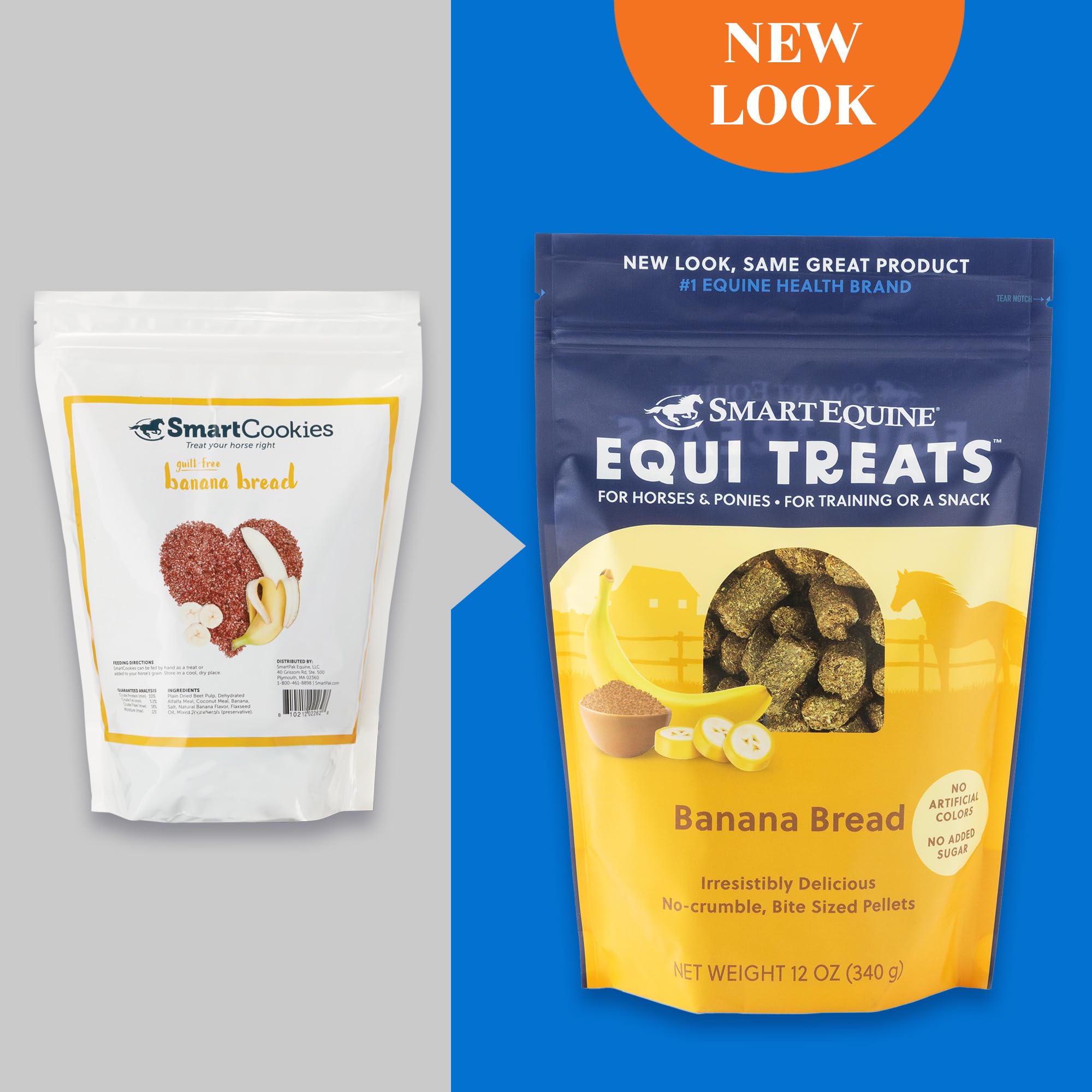 SmartEquine Equi Treats faible ESC et amidon, choix digeste.