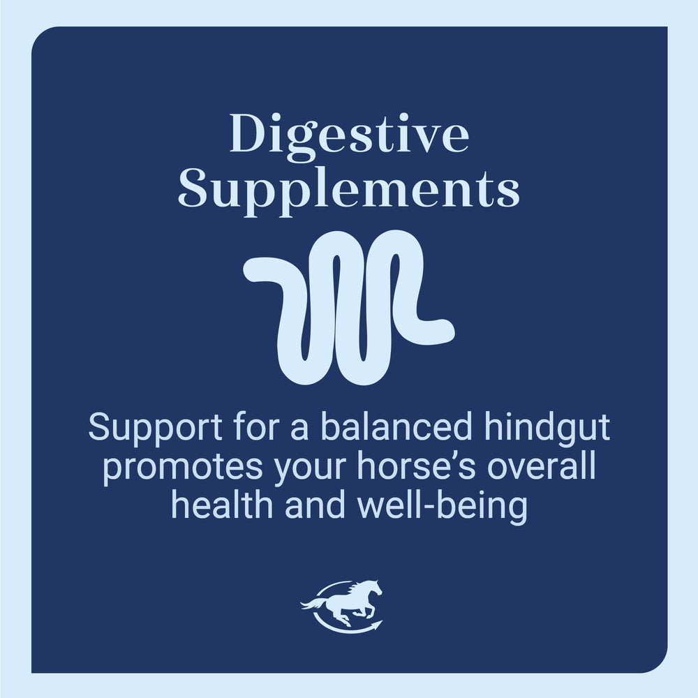 SmartEquine Gut Pellets aux herbes apaisantes pour le confort digestif.