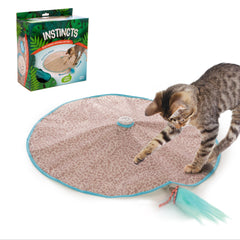  SmartyKat baguette pelucheuse: stimulation instinctive et jeu indépendant pour chats.