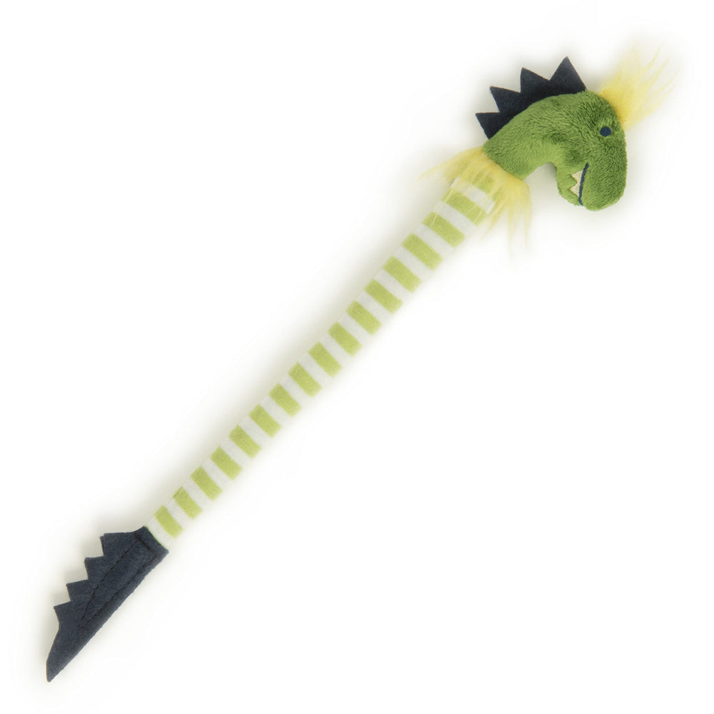 Jouet dino flexible SmartyKat Bendy Buddy pour varier les jeux et les positions.