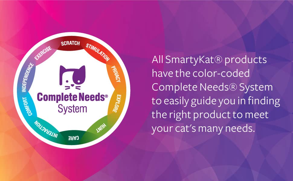 Peluche douce avec herbe à chat, SmartyKat Bendy Buddy attire et invite au jeu.