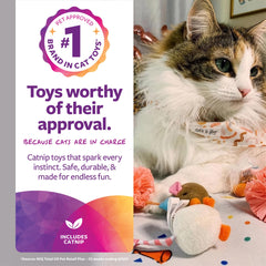 SmartyKat Bougie-jouet-chat: incite à la chasse et au jeu interactif.
