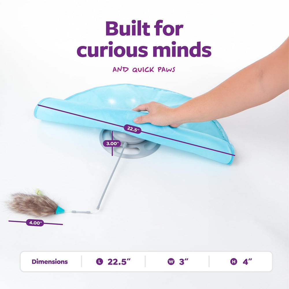 SmartyKat Hot Pursuit, bouton simple d’alimentation pour démarrer rapidement.