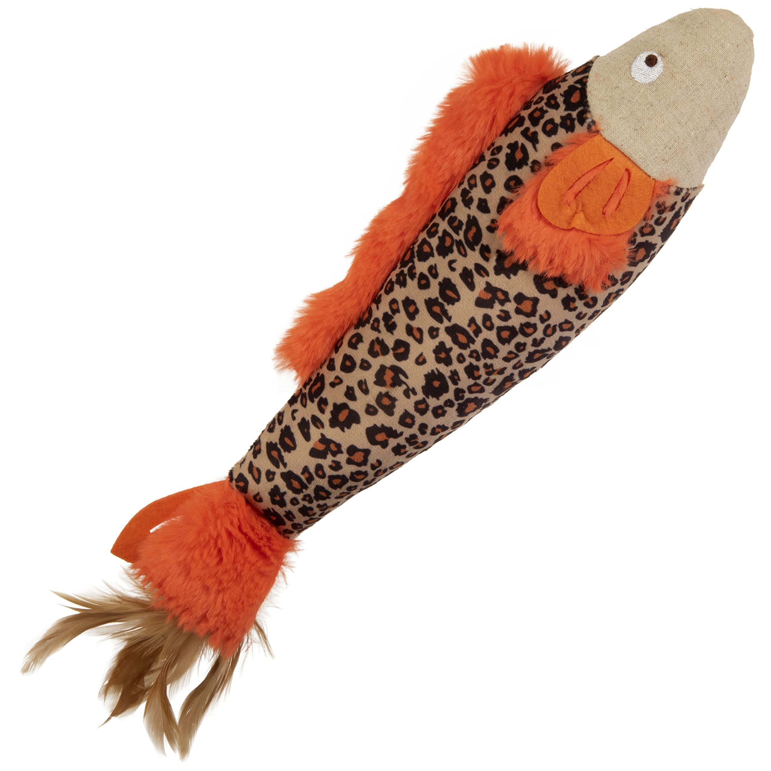 SmartKat Instincts Fin Frenzy poisson-kicker au son crissant pour stimuler l’instinct de chasse