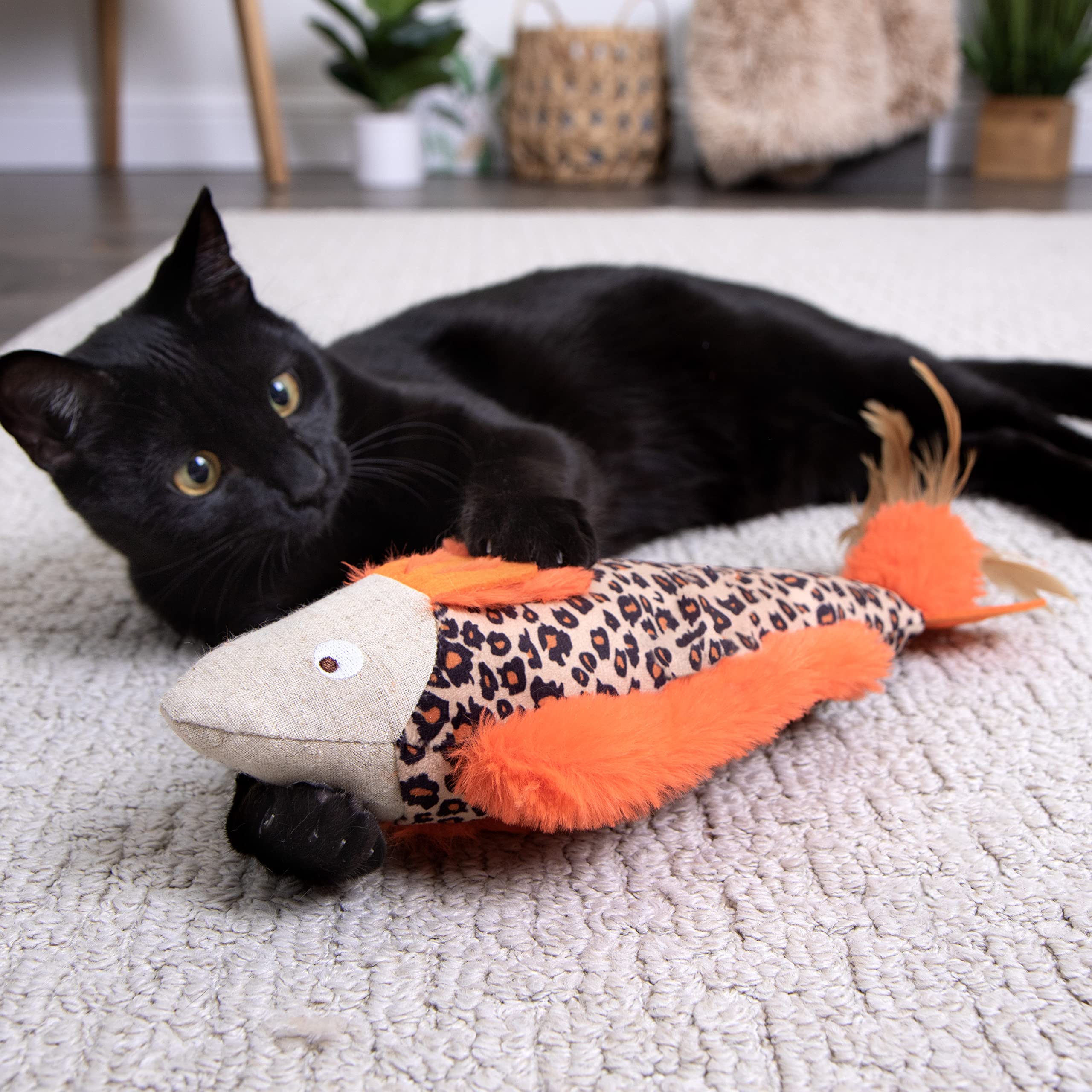 Jouet éco-responsable avec feutrage et peluche douce