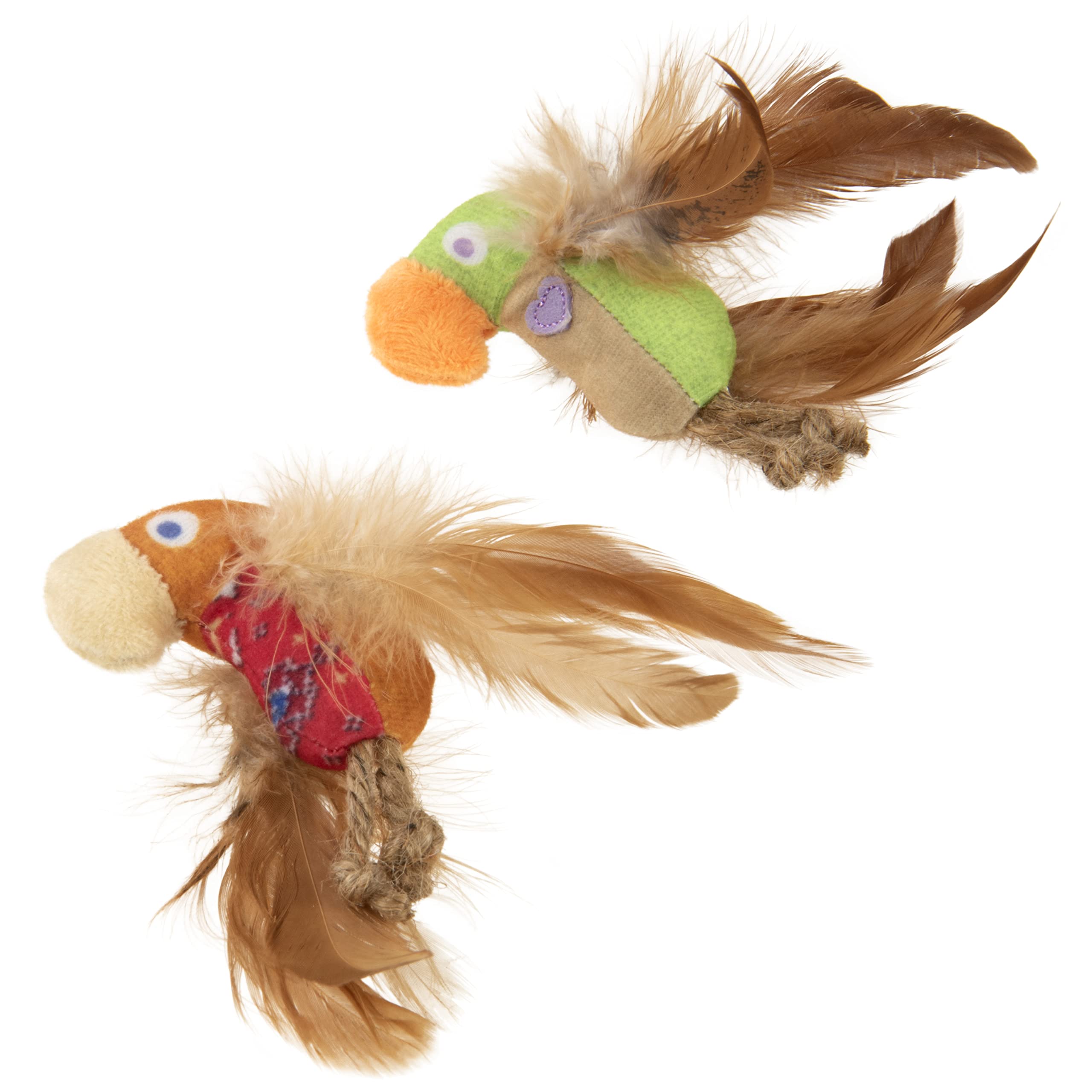 SmartyKat Instincts Love Mates: HappyNip et Silvervine pour éveiller l’attention.