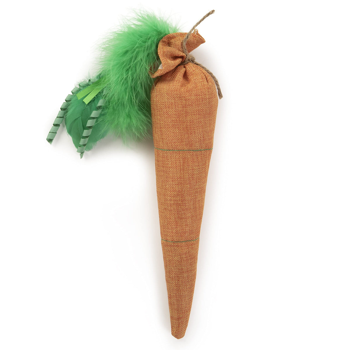 SmartyKat Karrot Crinkle Kicker avec plumes et rubans, stimulation et chasse.