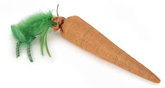 SmartyKat Karrot Crinkle Kicker peluche orange, parfait pour jeux de lutte.